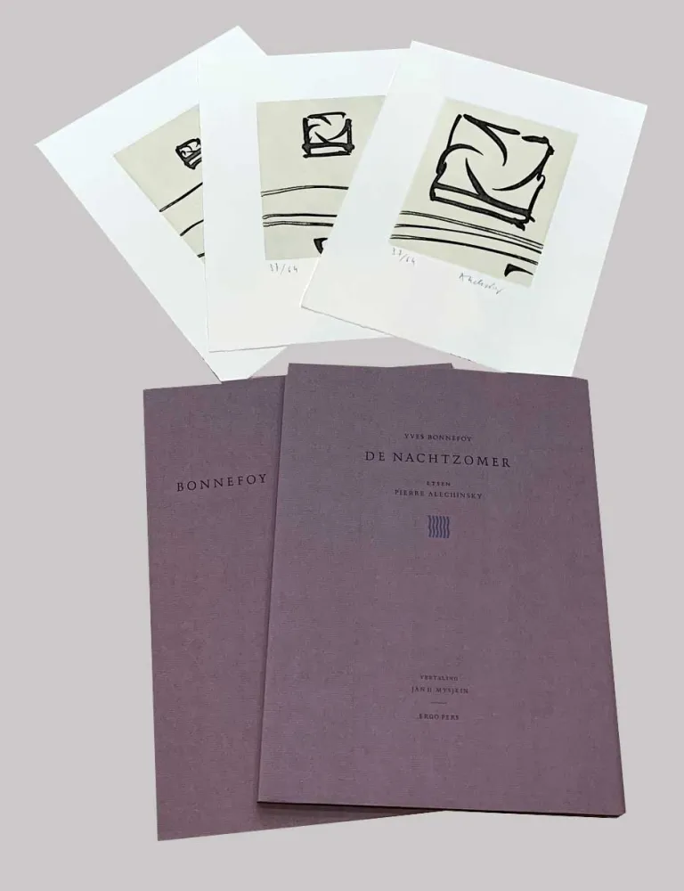 Иллюстрированная Книга Alechinsky - L'été de nuit