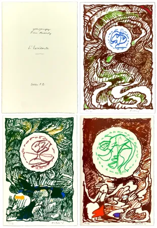 Гравюра Alechinsky - L'Excédante