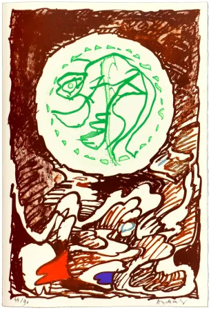 Гравюра Alechinsky - L'excédante 3