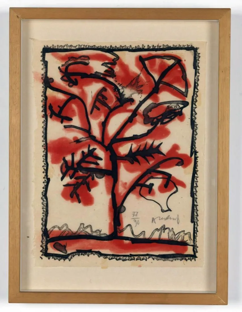 Гравюра Alechinsky - Lieu dit