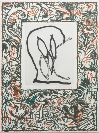 Литография Alechinsky - Ligne BVV