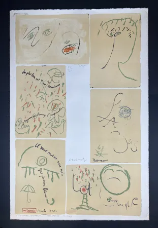 Нет Никаких Технических Alechinsky - Litho-Mots