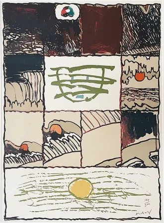 Литография Alechinsky - Louisiana