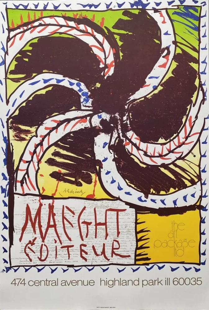 Афиша Alechinsky - Maeght Editeur