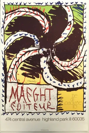 Афиша Alechinsky - Maeght éditeur NY