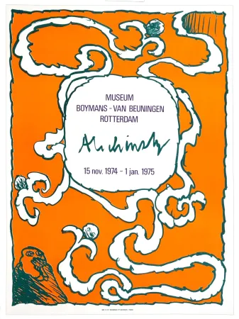 Литография Alechinsky - Museums Boymans-van Beuningen