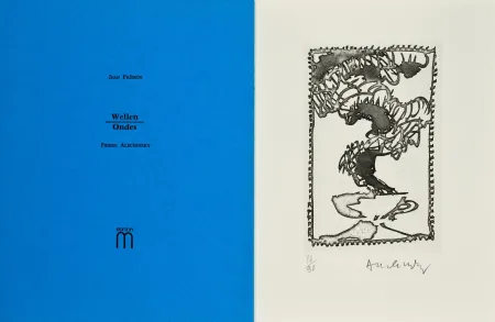 Иллюстрированная Книга Alechinsky - Ondes