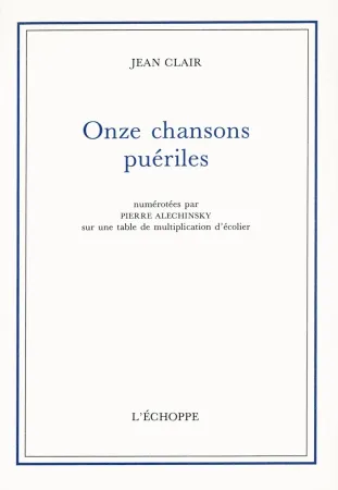 Иллюстрированная Книга Alechinsky - Onze chansons puériles