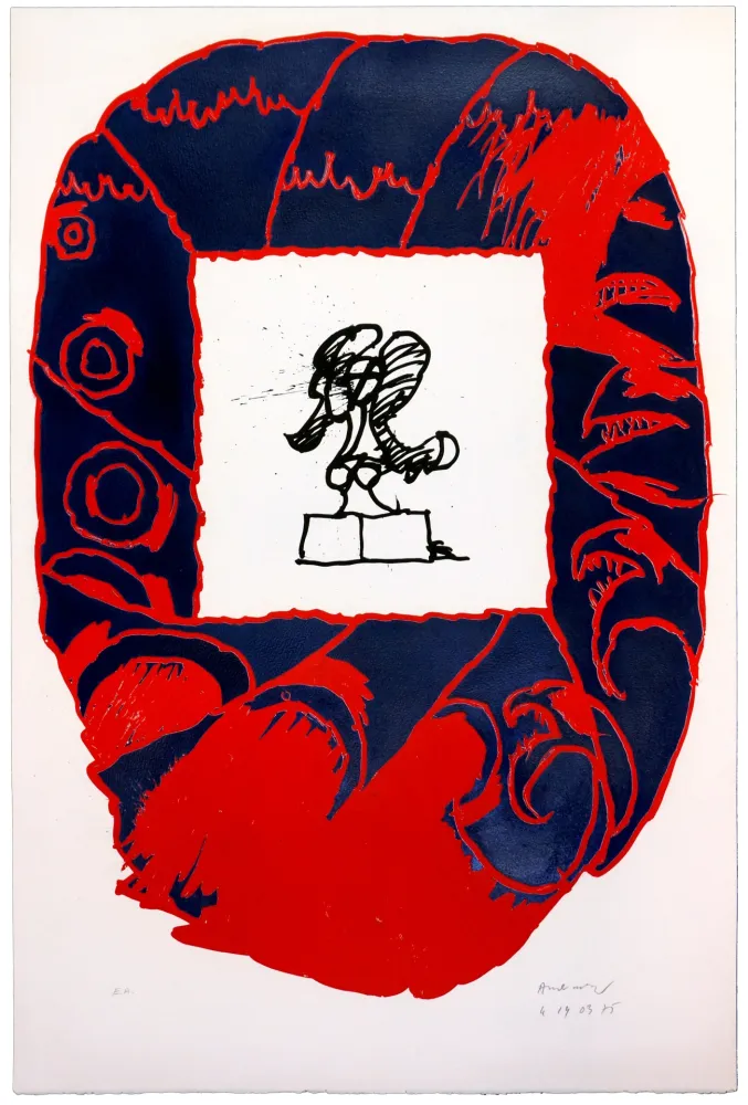 Литография Alechinsky - Paris