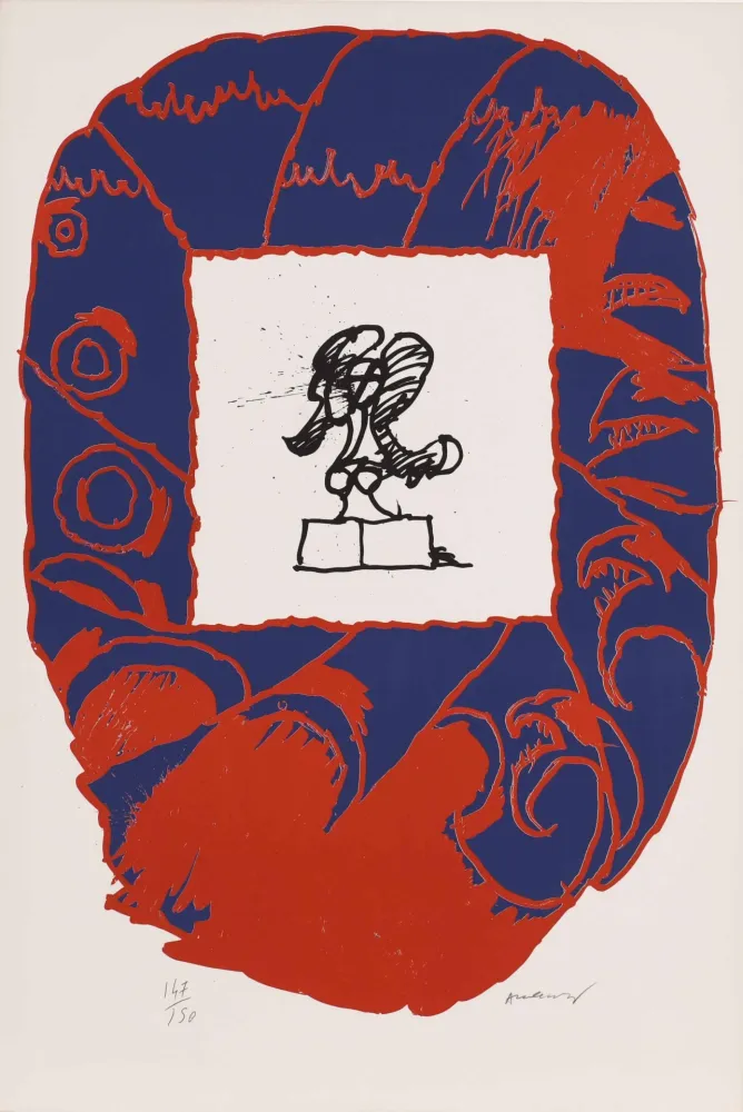 Литография Alechinsky - Paris