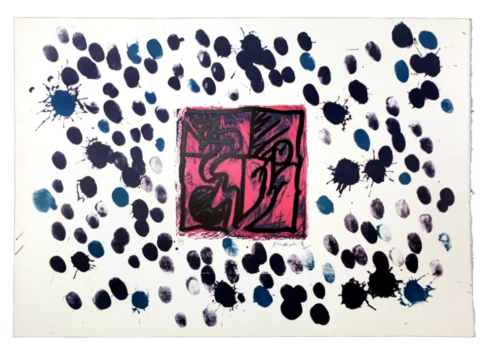 Литография Alechinsky - Planche IV