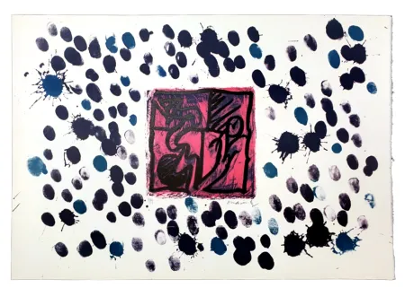 Литография Alechinsky - Planche IV