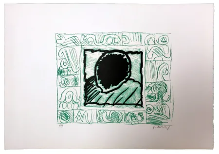 Линогравюра Alechinsky - Planche VI