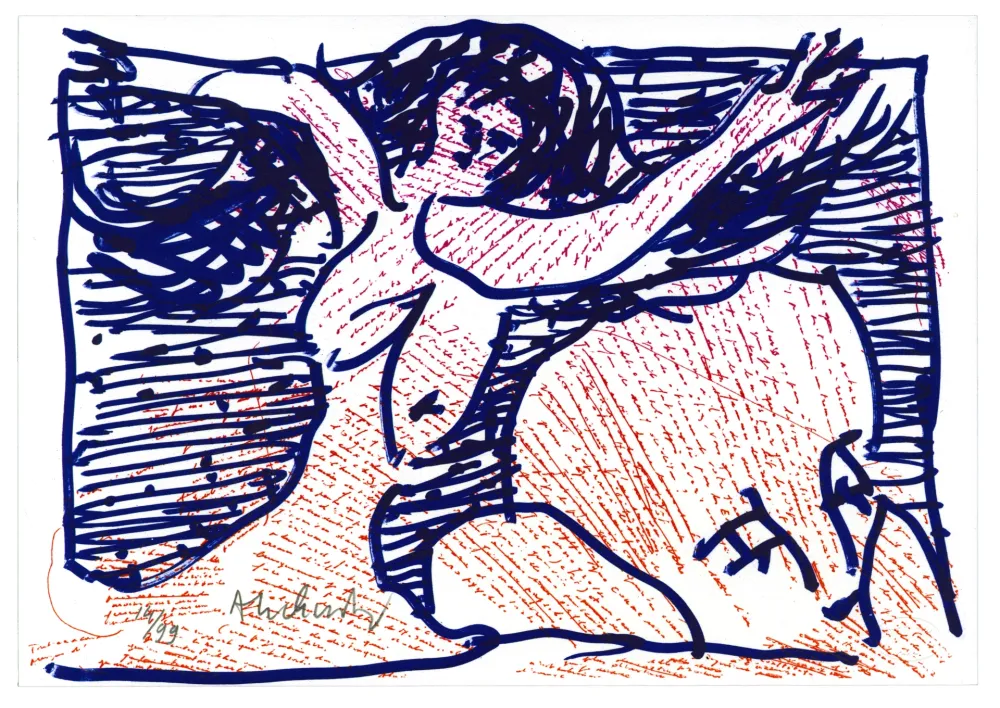 Литография Alechinsky - Pointes et Feutres (4)