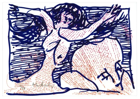 Литография Alechinsky - Pointes et Feutres (4)