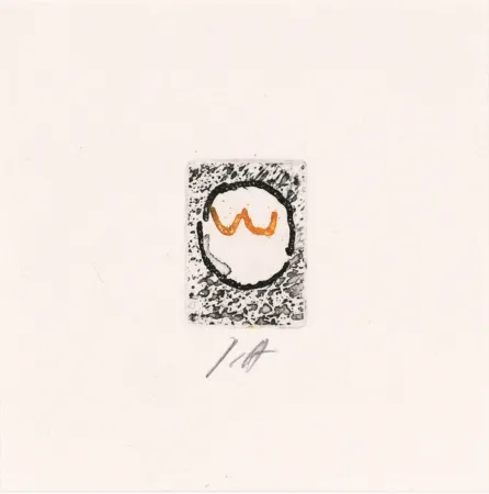 Офорт И Аквитанта Alechinsky - Pointes Planche I bis