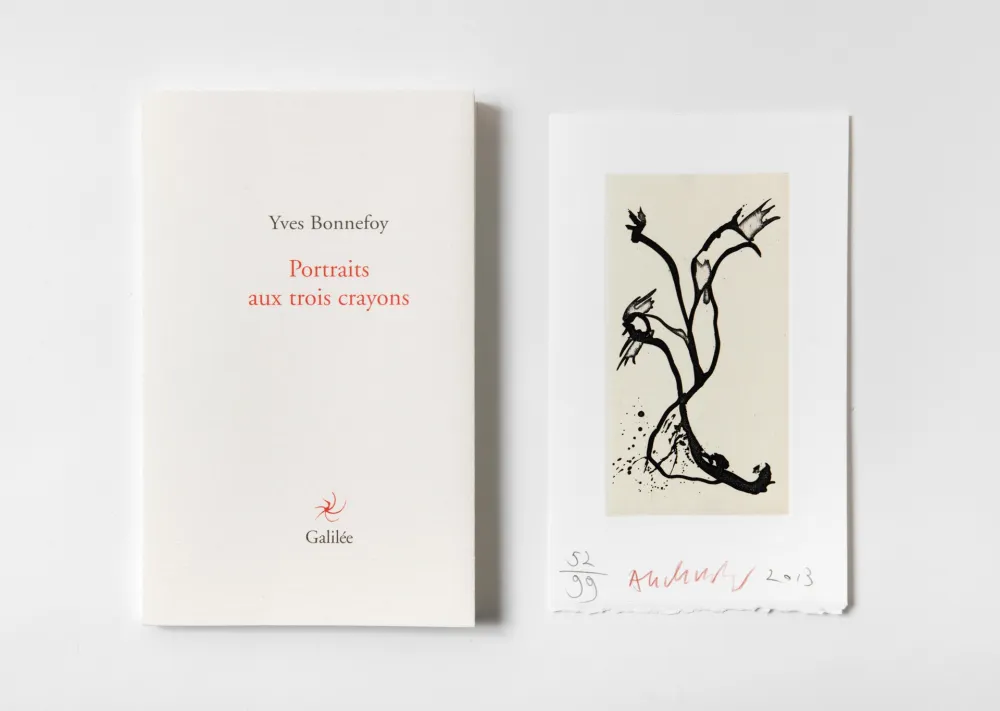 Иллюстрированная Книга Alechinsky - Portrait aux trois crayons