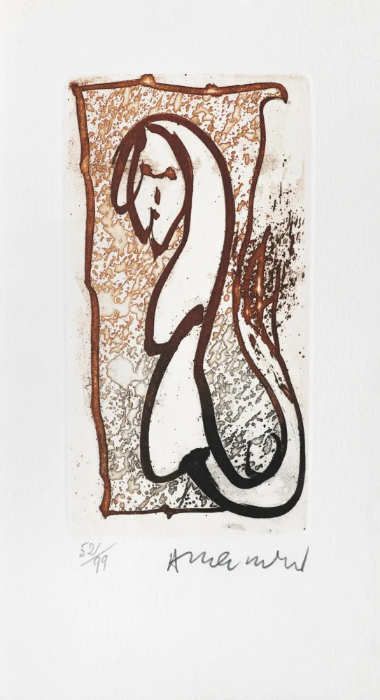 Гравюра Alechinsky - Pour Joyce Mansour