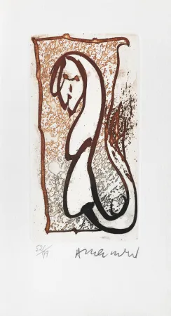 Гравюра Alechinsky - Pour Joyce Mansour