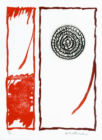 Литография Alechinsky - Pour Vacillations