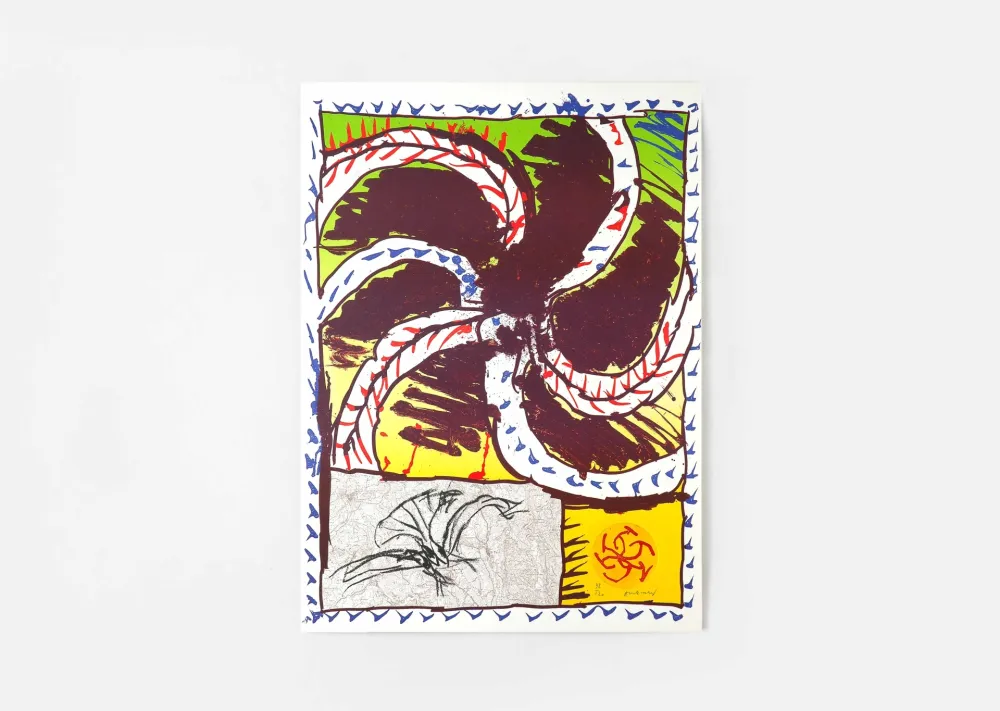 Гравюра Alechinsky - Prédateur