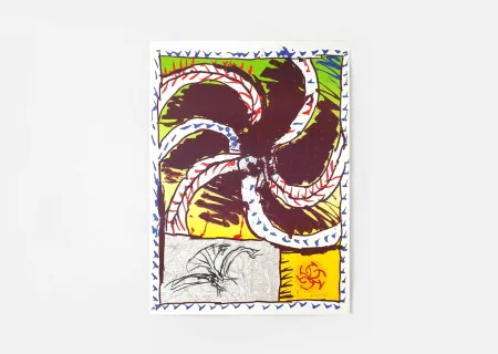 Гравюра Alechinsky - Prédateur