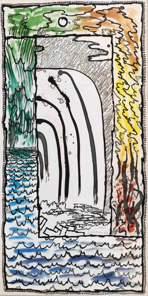 Офорт И Аквитанта Alechinsky - Prisma