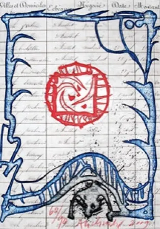 Гравюра Alechinsky - Quadrature