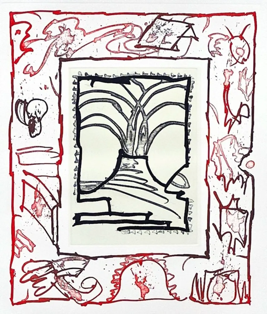 Гравюра Alechinsky - Raisin II