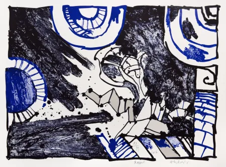 Литография Alechinsky - Rappel
