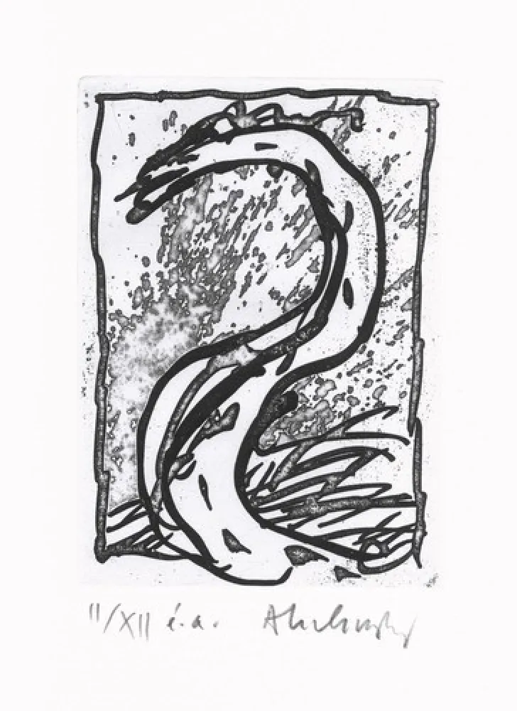 Литография Alechinsky - Rein comme si de rien