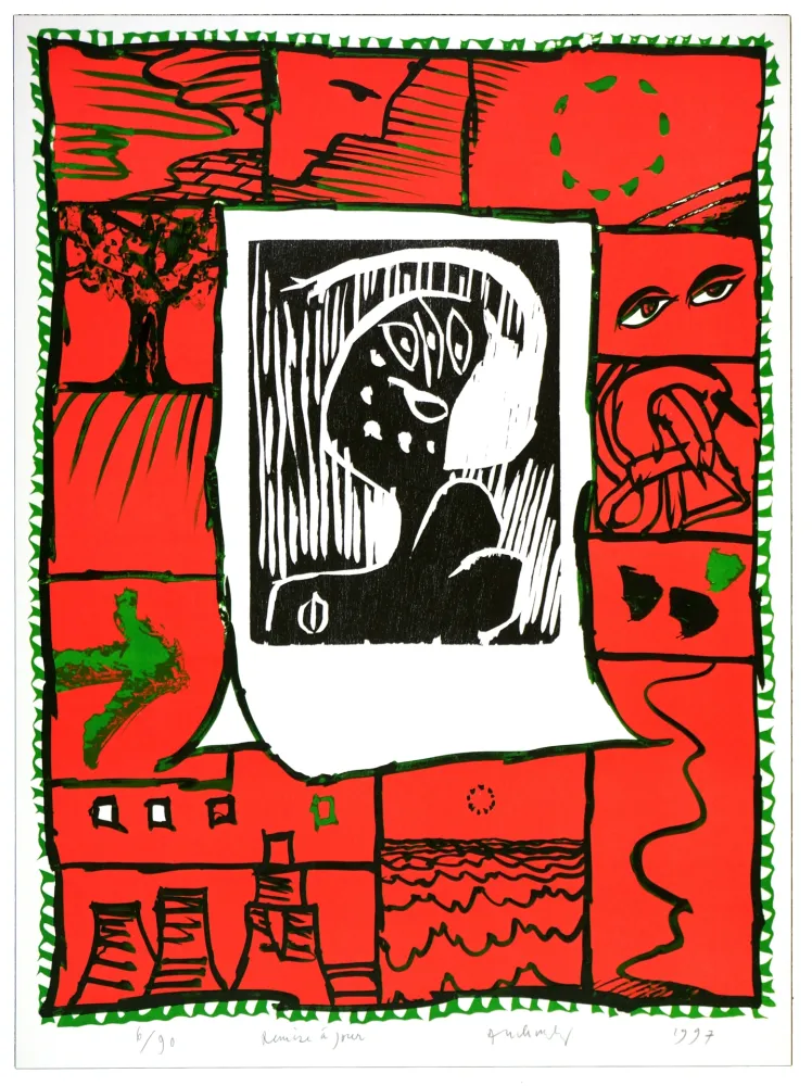 Литография Alechinsky - Remise à jour