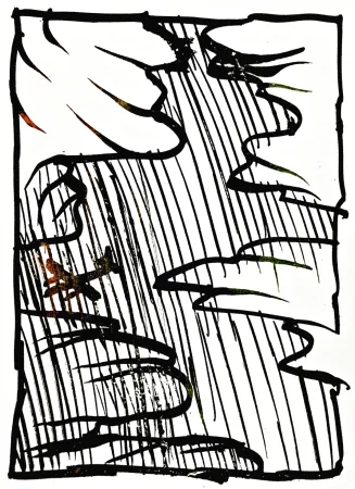 Литография Alechinsky - Résumé