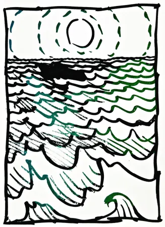 Литография Alechinsky - Résumé