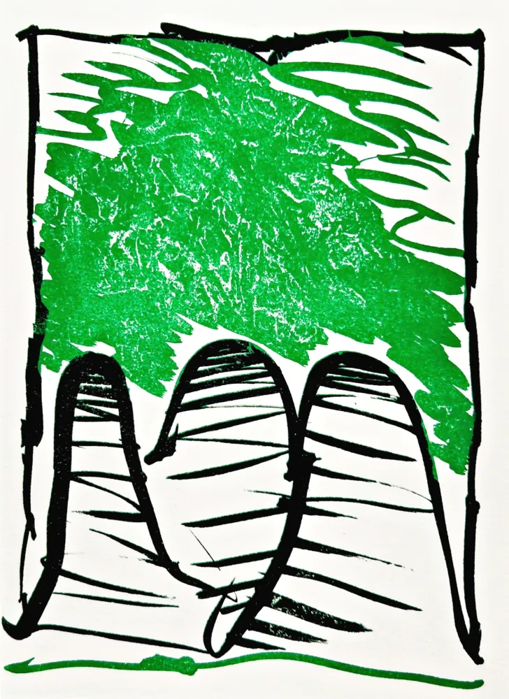 Литография Alechinsky - Résumé