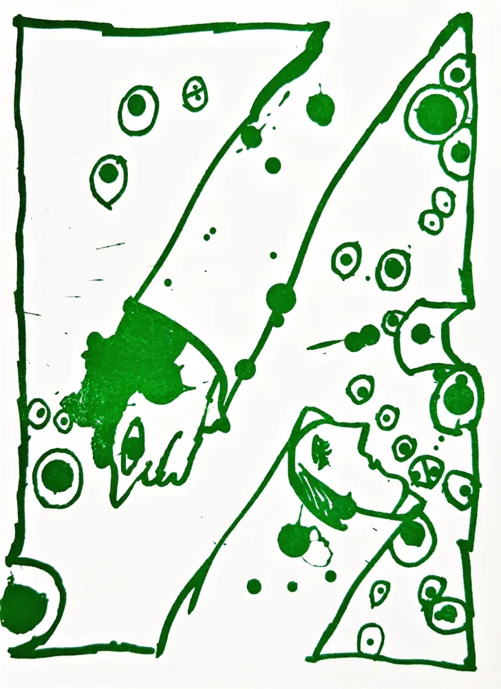 Литография Alechinsky - Résumé