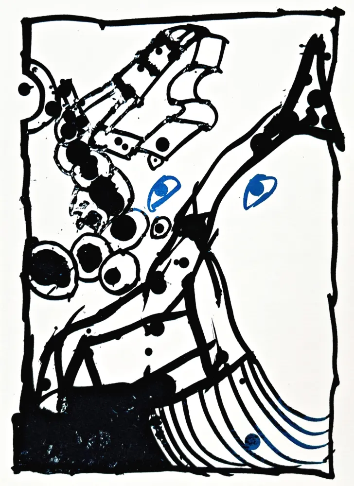 Литография Alechinsky - Résumé