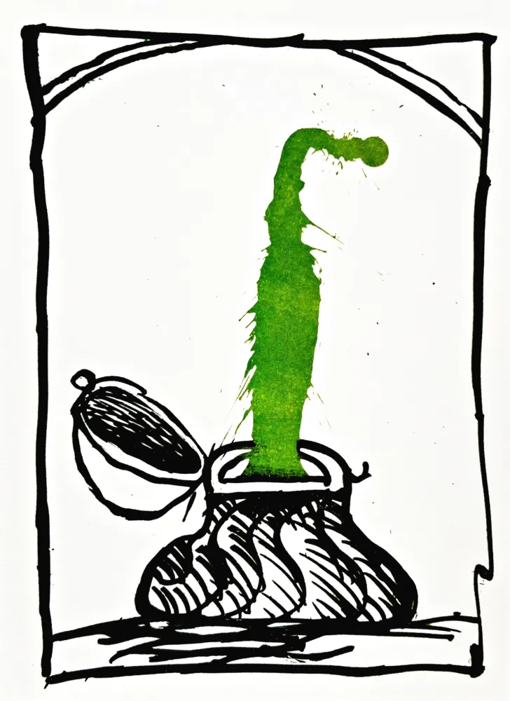 Литография Alechinsky - Résumé