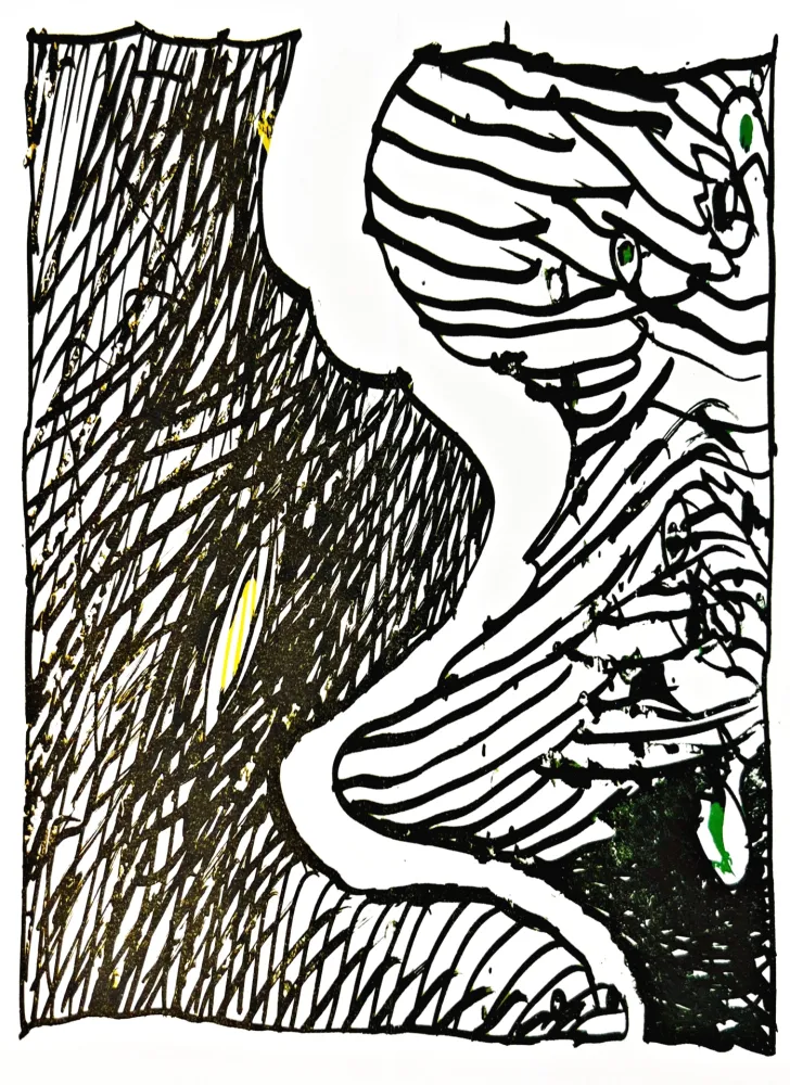 Литография Alechinsky - Résumé