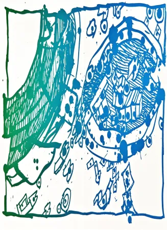 Литография Alechinsky - Résumé