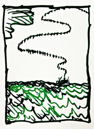 Литография Alechinsky - Résumé