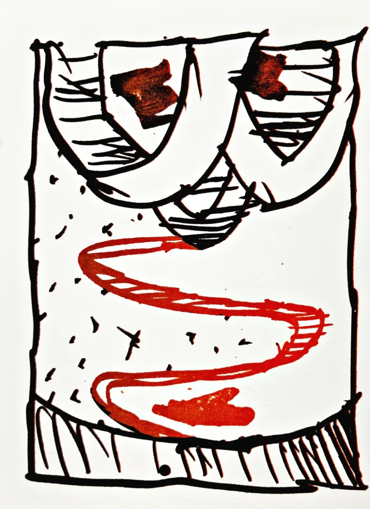 Литография Alechinsky - Résumé