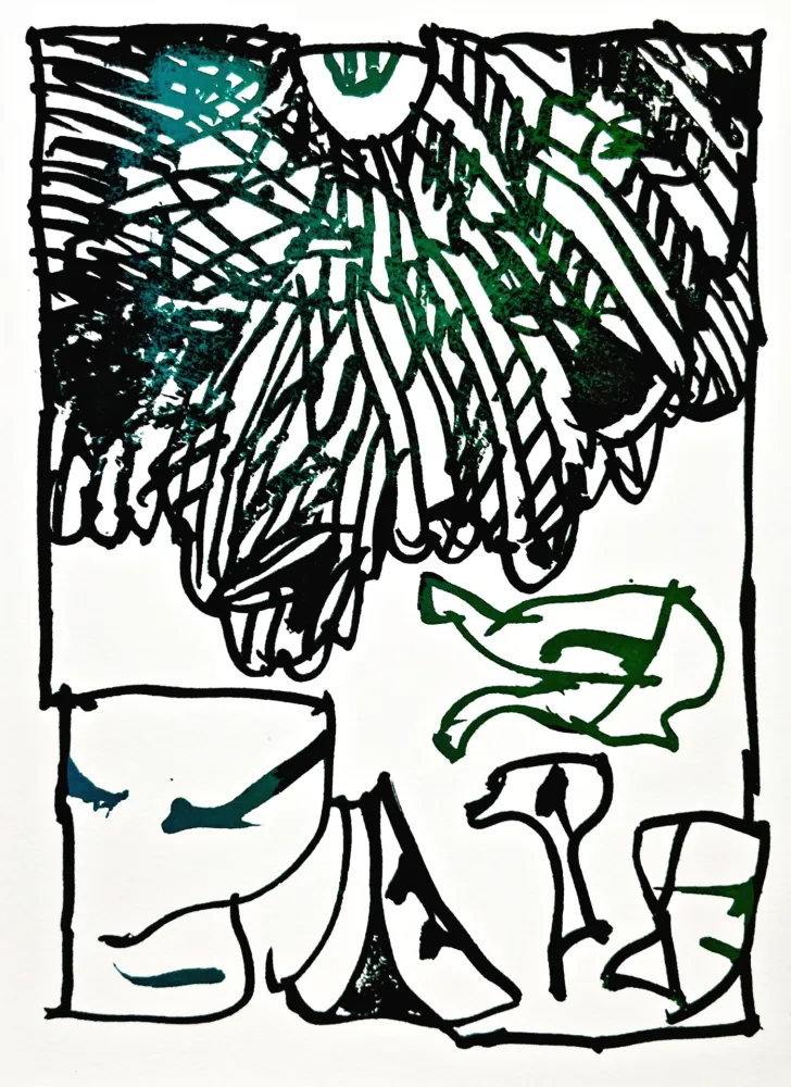 Литография Alechinsky - Résumé