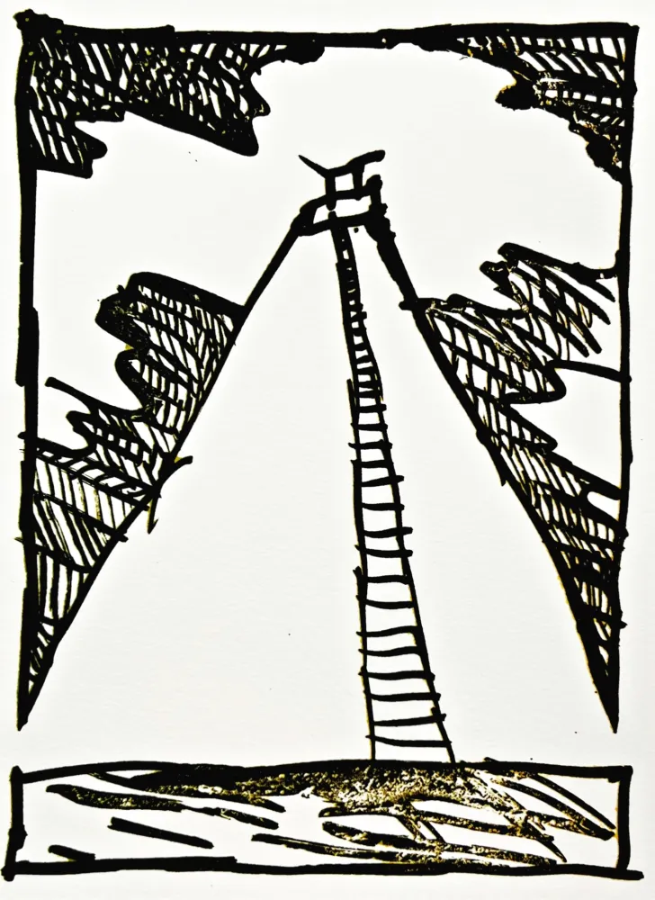 Литография Alechinsky - Résumé