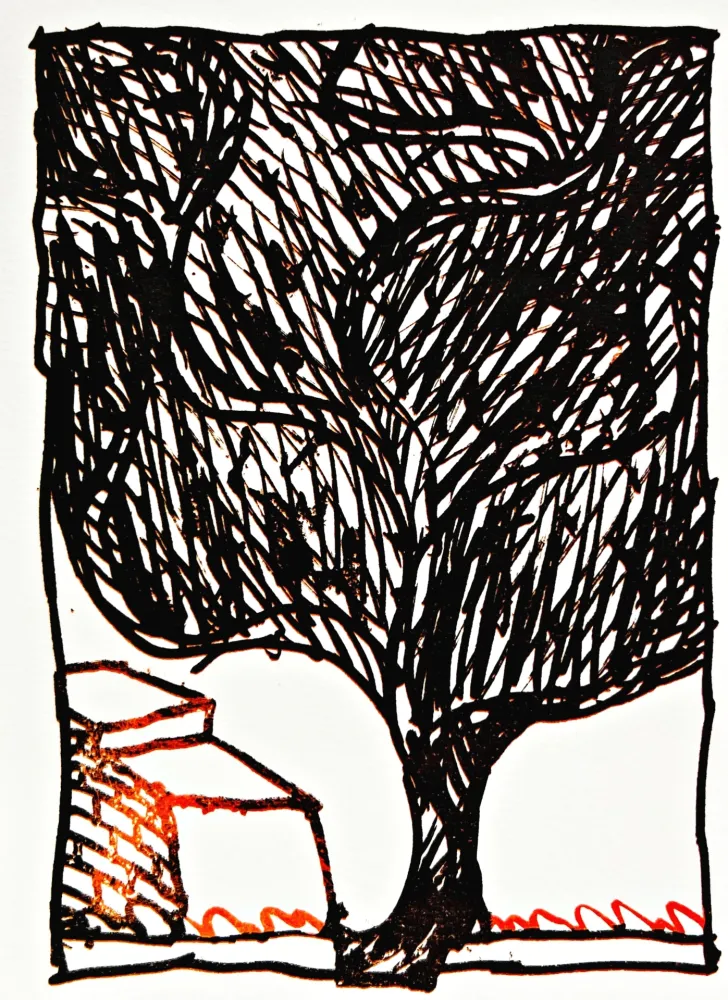 Литография Alechinsky - Résumé