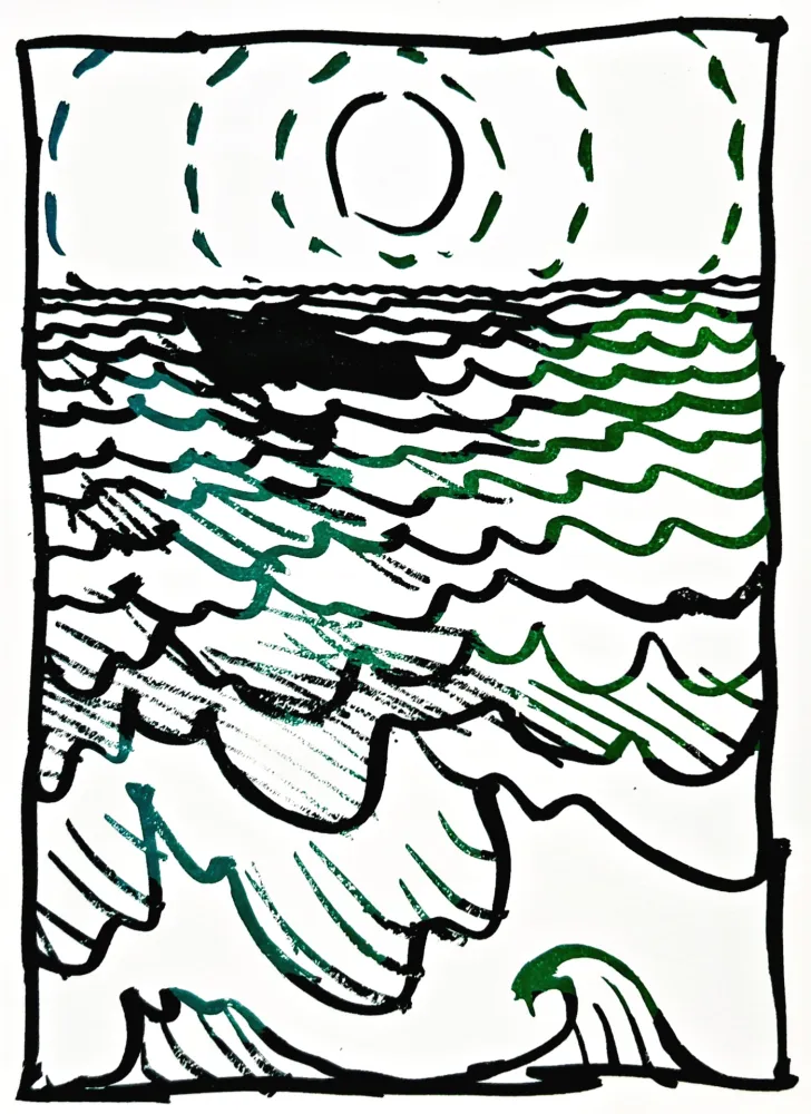 Литография Alechinsky - Résumé