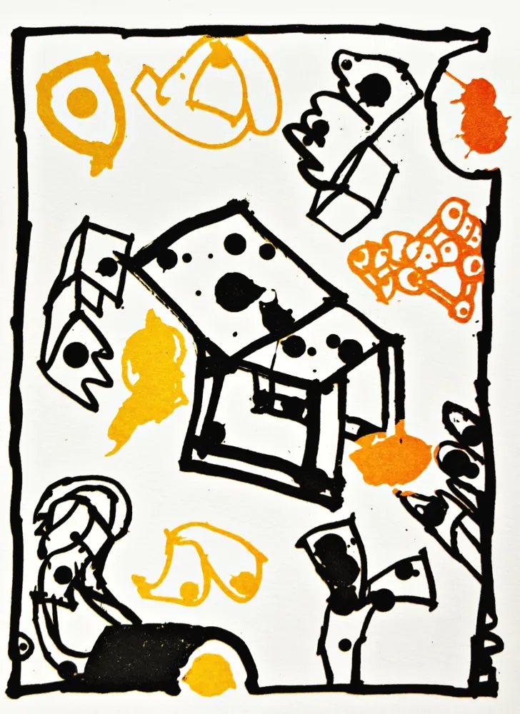 Литография Alechinsky - Résumé