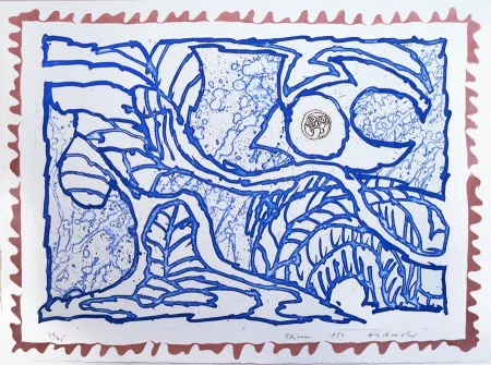 Гравюра Alechinsky - Rhizomes