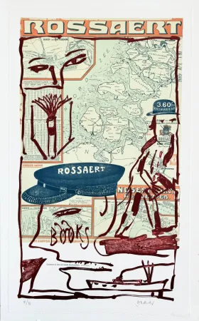 Литография Alechinsky - Rossaert