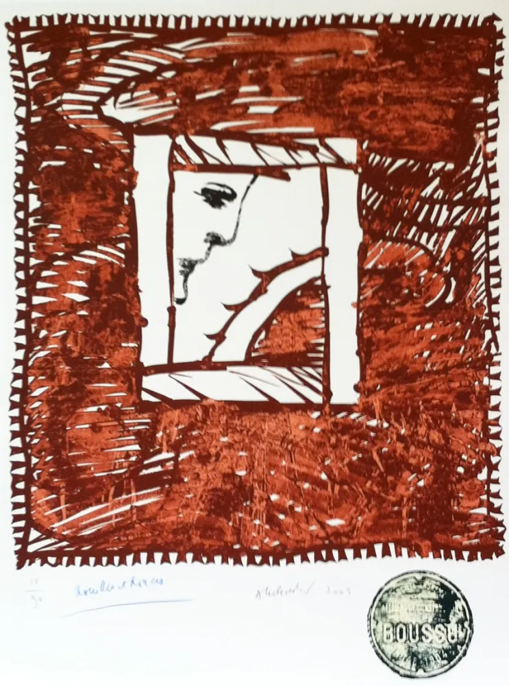 Литография Alechinsky - Rouilles et Ronces 